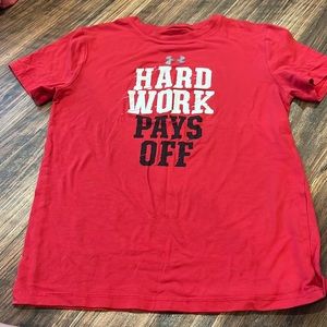 Under Armour, Short-Sleeve Boys XS